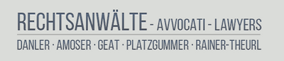 Logo RTP-Rechtsanwälte, Rainer-Theurl & Platzgummer Rechtsanwälte OG